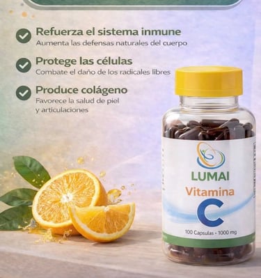 Beneficios de la Vitamina C de LUMAI