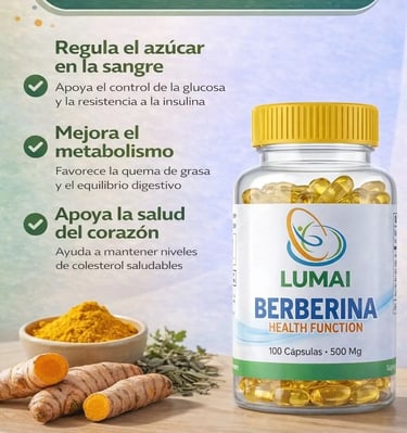 Beneficios de la Berberina de LUMAI