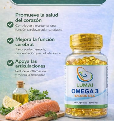 Los Beneficios del Omega 3 de LUMAI