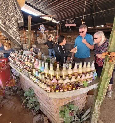 Degustación de mezcal en Oaxaca