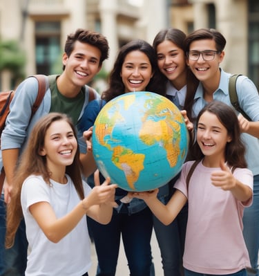low-angle photography of four girls throwing mortar hat near outdoor during daytime