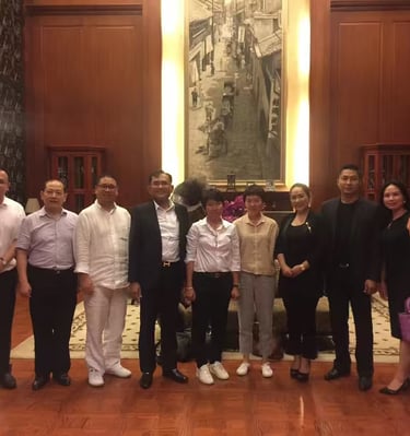 meeting with Cambodia client