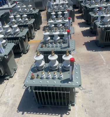 Vortixum power transformer at factory