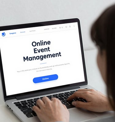 Creative digital marketing ad featuring bold colors and clear call-to-action buttons.