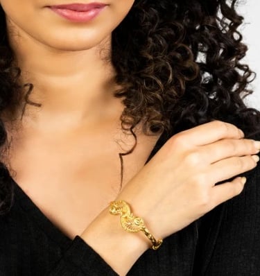 City Girl Jewellery 18Carat Gold Plated Bracelet
