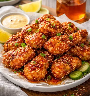 Crispy Hot Honey Chicken Recipe