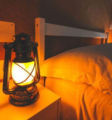 lampada effetto fiamma la casa di sughero
