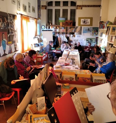 Vernissage + atelier écriture autobiographique