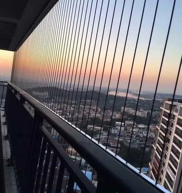 Best Invisible grills Installation in Egmore Chennai