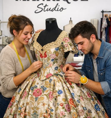 Curso de indumentaria fallera Valencia