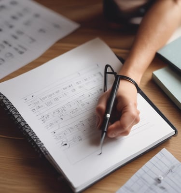 A peaceful outdoor scene with a woman meditating under a large tree.