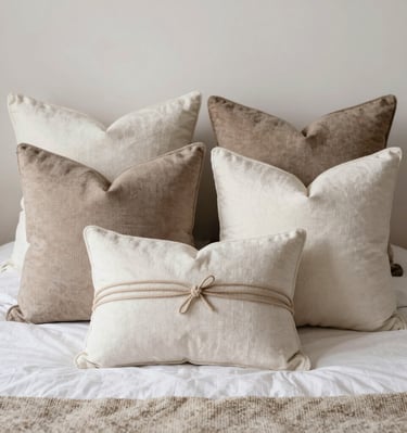 An elegant dining patio styled with water-resistant pillows on classic wrought iron chairs under subtle string lights.