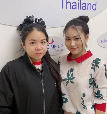 PMU specialisten Saranya Sriudom en model in Thailand