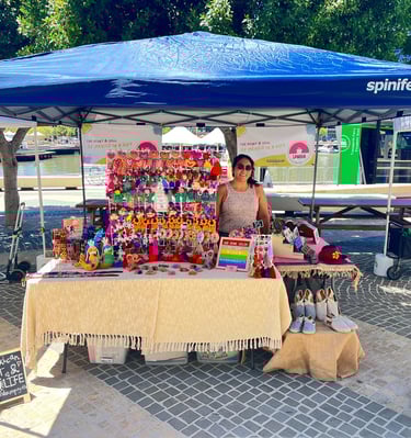 Sandia Unique Gifts Stall in Perth