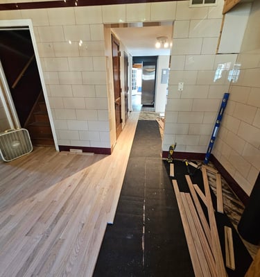 Affordable Floors & Remodeling Photo Gallery of Residential Flooring Projects.