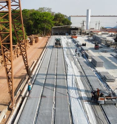 pistas de protenção de fabrica de laje protendida que atende goiania e região