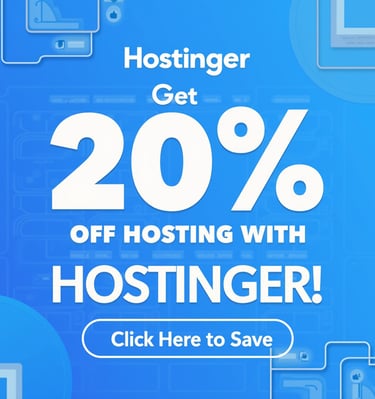 an image for hostinger 20% discount