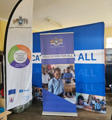 custome created banners for schools