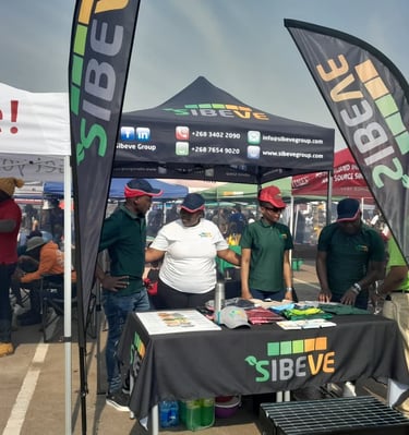 a group of people on a promotional day promoting