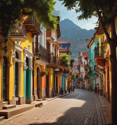 De los coloridos pueblos a los metros cables que conectan comunidades, Medellín late con un corazón