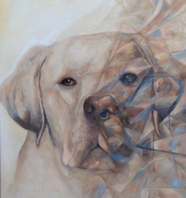 "I Follow My Nose" Oil on Canvas  11"x14"