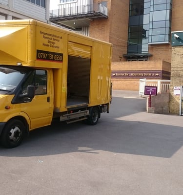 Our Man with Van at Goodwood racecourse