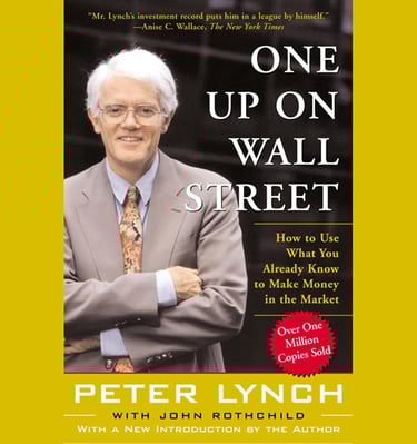 Top Investment Book: One UP on Wall Street: Peter Lynch