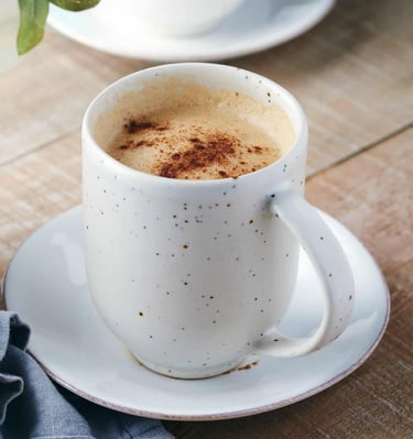 Mushroom Latte (Wellness Style with Oyster Mushrooms)