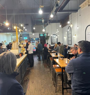 Cafe AZU Melbourne café