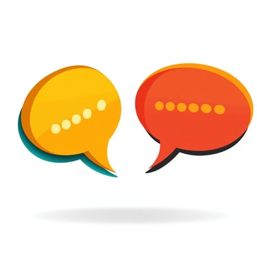 speech bubbles
