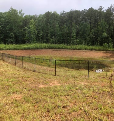 Douglasville detention pond service Fairburn pond maintenance