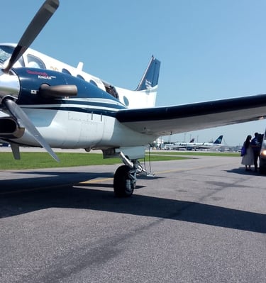 frota de avião para atender os pacientes