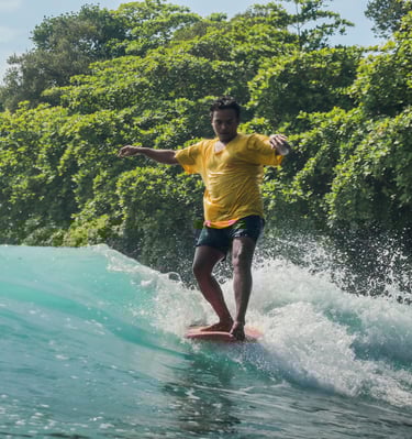 Ucup hang five in batukaras