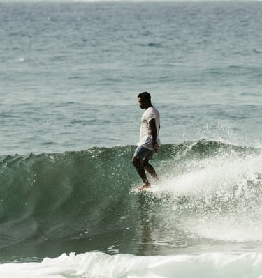 Ucup noseride longboard