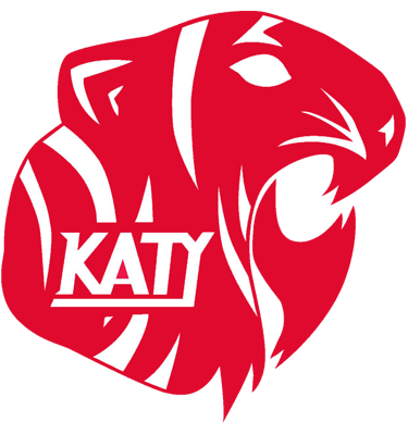 Katy High School Tigers red and white 3D printed school spirit keychains phone stands custom items