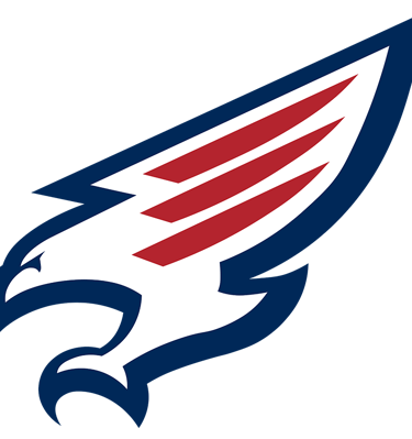 Tompkins High School Falcons navy crimson white 3D printed personalized school spirit products Katy