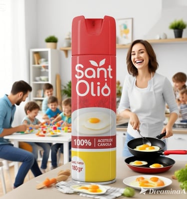 Aceite de canola en spray.