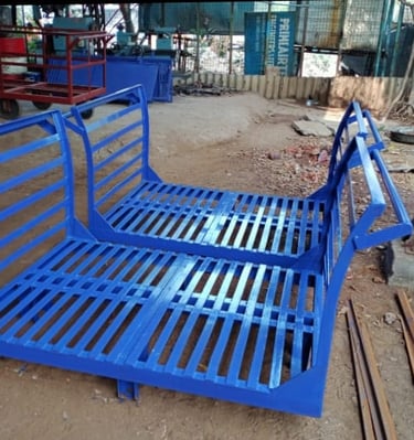 Trolly for Material Transportation and LIfting | Primeairtech Engineers And Febricators