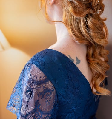 Robe de soirée Blue Moon