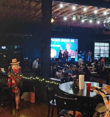 Eyen Georgia's event in a big venue