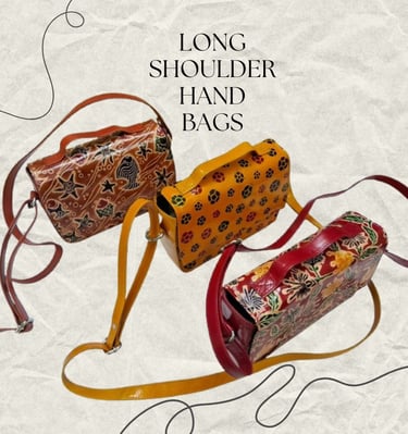 leather purse, hand made leather bag