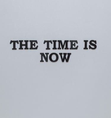 El momento es ahora