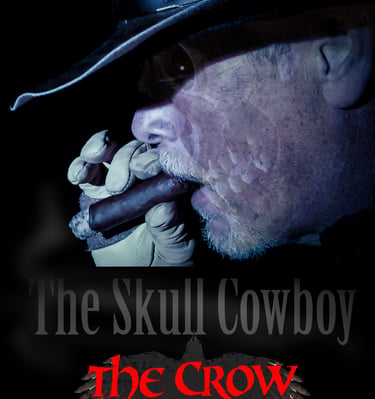 A poster for the Skull Cowboy in a fan made film