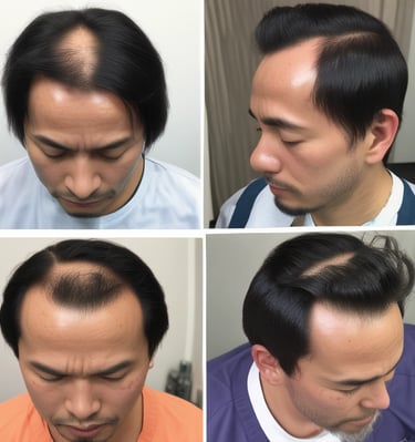 Advanced surgical equipment in an operating room.