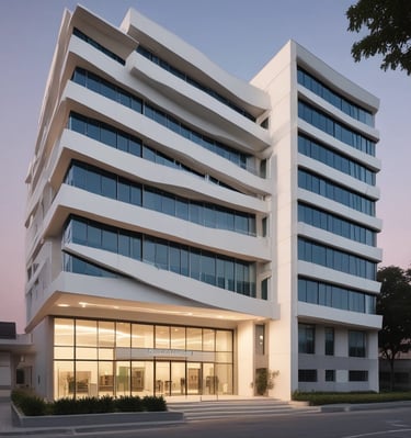 An exterior view of the benz cosmetic hospital.