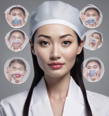 Healthcare professionals engaging with patients.