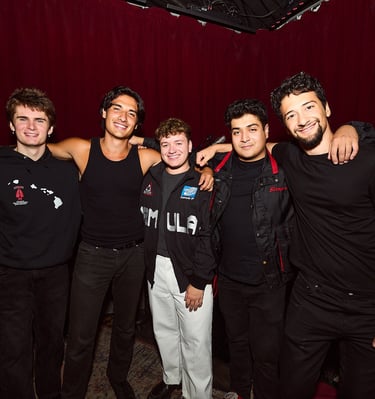 zachary booth, daron kaloustian, paul menjivar, issac silva, jackson wilson