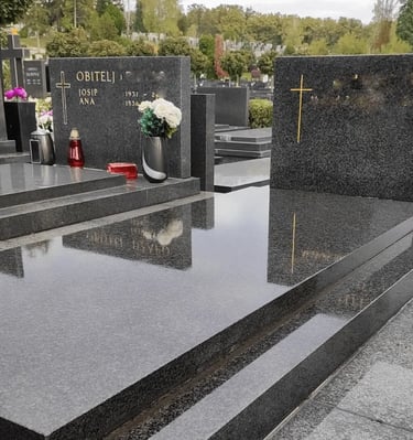 Primjer crnog očišćenog groba