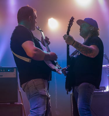 guitaristes rock en duo 