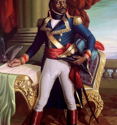 Toussaint Louverture gouverneur général de Saint Domingue et Haiti ( 1743-1803)